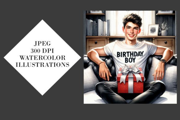 Birthday Boy Illustrations