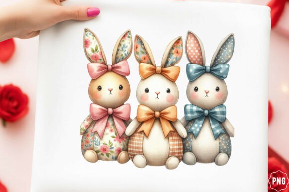 Happy Easter Sublimation PNG: Watercolor Style