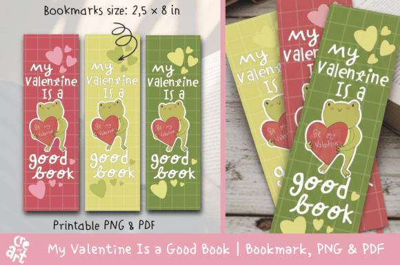 My Valentine Is a Good Book Bookmarks: A Thoughtful Convergence of Literature, Design, and Intentional Gifting