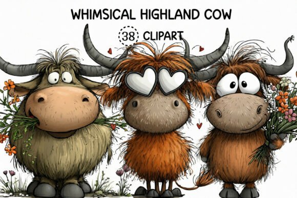 Whimsical Highland Cow Clipart Bundle: A Practical Guide for Designers and Makers